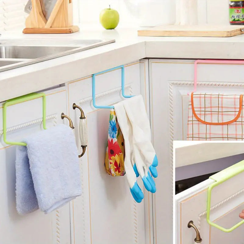 Garbage Bag Holder for Kitchen Door and Under Sink
