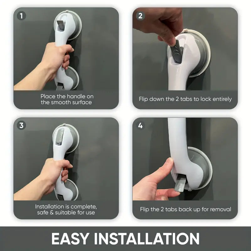 Suction Safety Bathroom Grab Bar