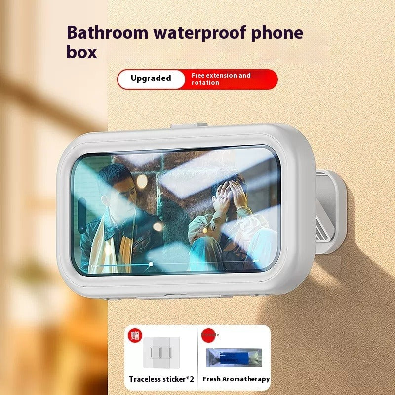 Waterproof Wall-mounted Touchscreen Phone Bracket