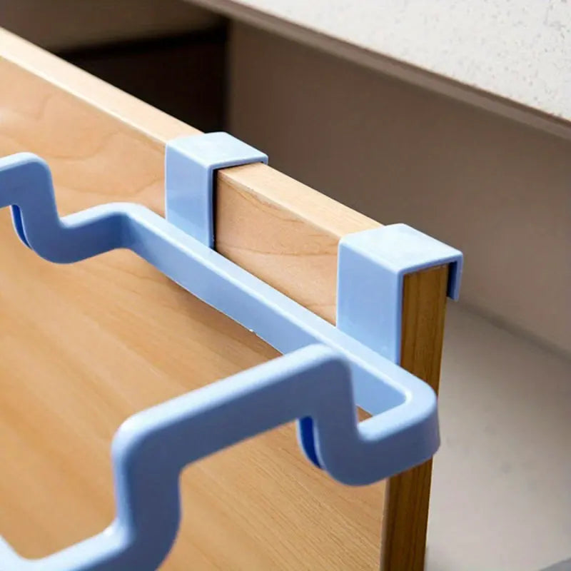 Garbage Bag Holder for Kitchen Door and Under Sink
