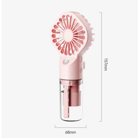 Portable USB Spray Mist Humidifying Fan