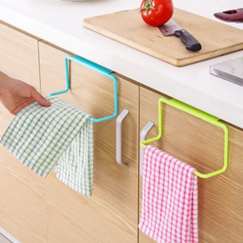 Garbage Bag Holder for Kitchen Door and Under Sink