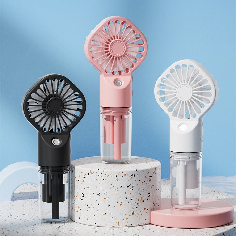 Portable USB Spray Mist Humidifying Fan