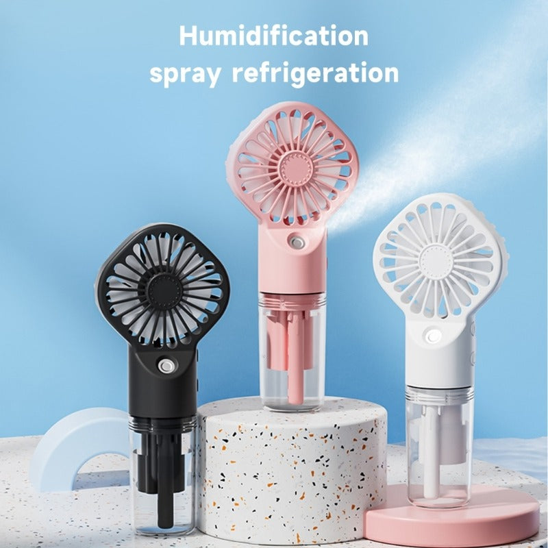 Portable USB Spray Mist Humidifying Fan