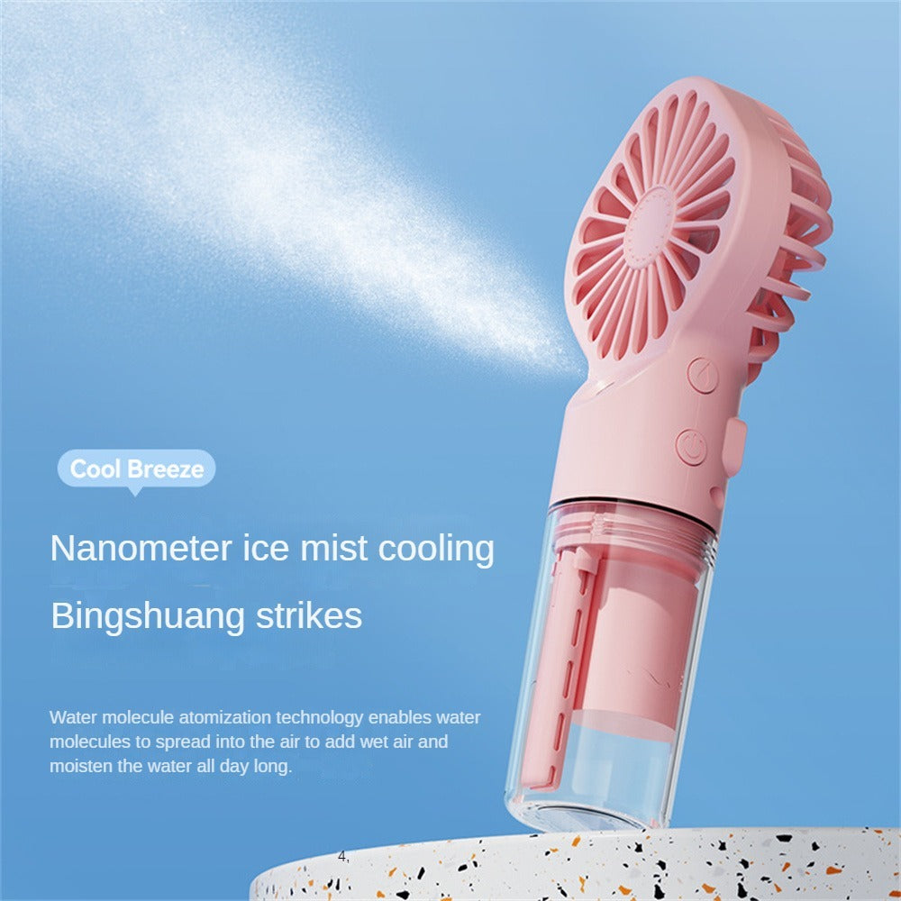 Portable USB Spray Mist Humidifying Fan